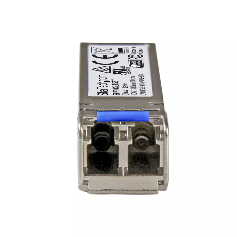 StarTech.com Cisco SFP-10G-LR-S suderinamas SFP+ siųstuvas-imtuvas modulis - 10GBASE-LR~Cisco SFP-10G-LR-S suderinamas SFP+ modulis - 10GBASE-LR - 10GbE vienmodis optinis siųstuvas-imtuvas - 10GE Gigabit Ethernet SFP+ - LC 10km - 1310nm - DDM Cisco Firepower, ASR9000, C9300