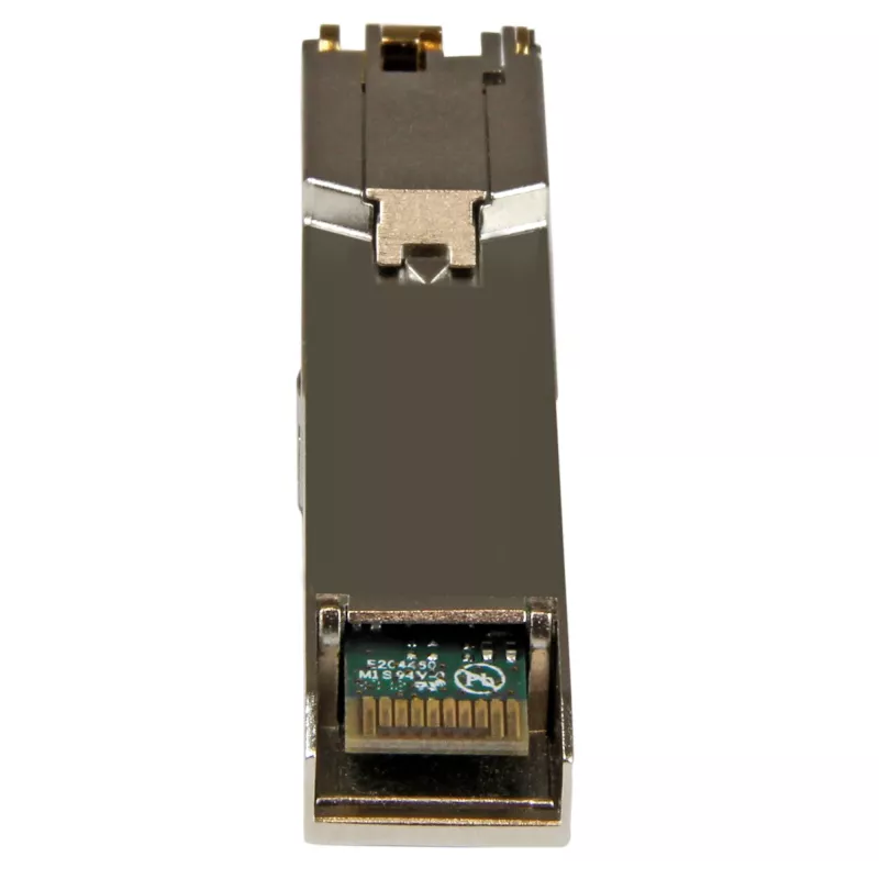 StarTech.com Juniper EX-SFP-1GE-T suderinamas SFP siųstuvo-imtuvo modulis - 10/100/1000BASE-T~Juniper EX-SFP-1GE-T suderinamas SFP modulis - 1000BASE-T - SFP į RJ45 Cat6/Cat5e - 1GE Gigabit Ethernet SFP - RJ-45 100m