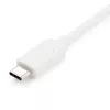 StarTech.com USB C į HDMI 2.0 adapteris su Power Delivery – 4K 60Hz USB Type-C į HDMI vaizdo keitiklis – 60W PD pralaidus įkrovimo prievadas – Thunderbolt 3 suderinamas – baltas