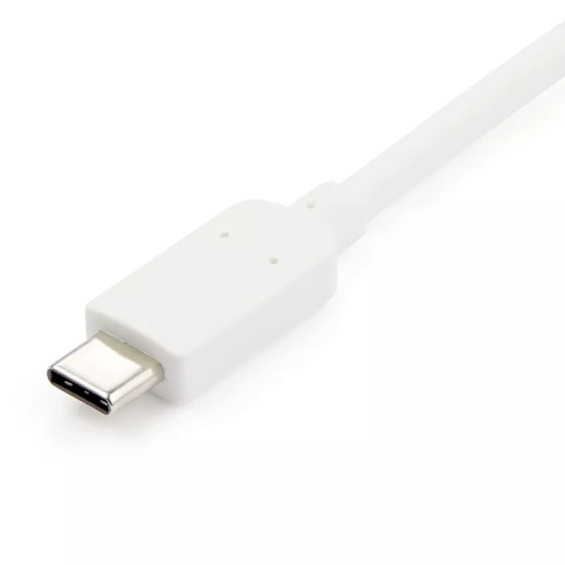 StarTech.com USB C į HDMI 2.0 adapteris su Power Delivery – 4K 60Hz USB Type-C į HDMI vaizdo keitiklis – 60W PD pralaidus įkrovimo prievadas – Thunderbolt 3 suderinamas – baltas