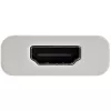 StarTech.com USB C į HDMI 2.0 adapteris su Power Delivery – 4K 60Hz USB Type-C į HDMI vaizdo keitiklis – 60W PD pralaidus įkrovimo prievadas – Thunderbolt 3 suderinamas – baltas