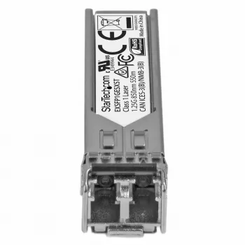 StarTech.com Juniper EX-SFP-1GE-LX suderinamas SFP siųstuvo-imtuvo modulis - 1000BASE-LX~Juniper EX-SFP-1GE-LX suderinamas SFP modulis - 1000BASE-LX - 1GbE vienmodis šviesolaidinis SMF optinis siųstuvas-imtuvas - 1GE Gigabit Ethernet SFP - LC 10 km - 1310 nm - DDM