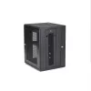 StarTech.com 4-Post 15U Wall Mount Network Cabinet su 1U Shelf, 19 inch Hinged Wall-Mounted Server Rack for Data / AV / Electronics / Computer Equipment, Flexible Vented Rack Enclosure