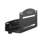StarTech.com CPU laikiklis - Reguliuojamas kompiuterio sieninis laikiklis, Prie sienos montuojamas procesoriaus laikiklis, Universalus, 10 kg, Juodas, Plienas, Vertikalus