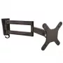 StarTech.com sieninė monitoriaus laikiklio svirtis – dvigubai pasukama, 15 kg, 33 cm (13 col.), 68,6 cm (27 col.), 75 x 75 mm, 100 x 100 mm, juoda