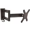 StarTech.com sieninė monitoriaus laikiklio svirtis – dvigubai pasukama, 15 kg, 33 cm (13 col.), 68,6 cm (27 col.), 75 x 75 mm, 100 x 100 mm, juoda
