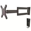 StarTech.com sieninė monitoriaus laikiklio svirtis – dvigubai pasukama, 15 kg, 33 cm (13 col.), 68,6 cm (27 col.), 75 x 75 mm, 100 x 100 mm, juoda