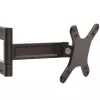 StarTech.com sieninė monitoriaus laikiklio svirtis – dvigubai pasukama, 15 kg, 33 cm (13 col.), 68,6 cm (27 col.), 75 x 75 mm, 100 x 100 mm, juoda
