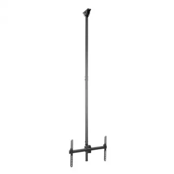 StarTech.com TV lubų laikiklis – pilnai judamas universalus kabinamas vieno ekrano laikiklis su reguliuojamu teleskopiniu ilgu stiebu – pasvirimo / pasukimo – VESA kronšteinas 32 inch–75 inch ekranams