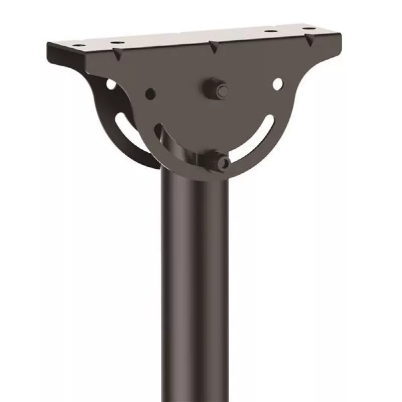 StarTech.com TV lubų laikiklis – pilnai judamas universalus kabinamas vieno ekrano laikiklis su reguliuojamu teleskopiniu ilgu stiebu – pasvirimo / pasukimo – VESA kronšteinas 32 inch–75 inch ekranams