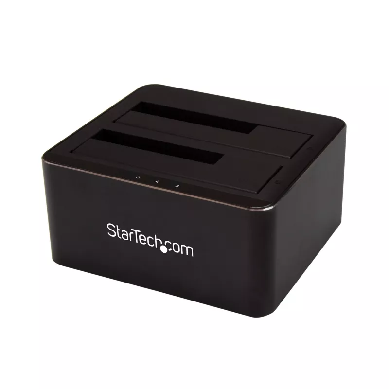 StarTech.com Dual-Bay USB 3.0 to SATA Hard Drive Docking Station SDOCK2U33V