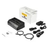 StarTech.com 4 lizdų USB į SATA standžiųjų diskų dokas, USB 10 Gbps, išorinis 2,5 inch ir 3,5 inch SSD / HDD dokas, SATA III, karšto keitimo diskų įlanka, viršutinio įkrovimo