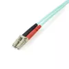 StarTech.com 3 m (10 pėd.) LC/UPC į LC/UPC OM4 daugiaskaidulis šviesolaidinis kabelis, 50/125 µm LOMMF/VCSEL Zipcord pluoštas, 100G, maži įterpimo nuostoliai – LSZH šviesolaidinis jungiamasis laidas