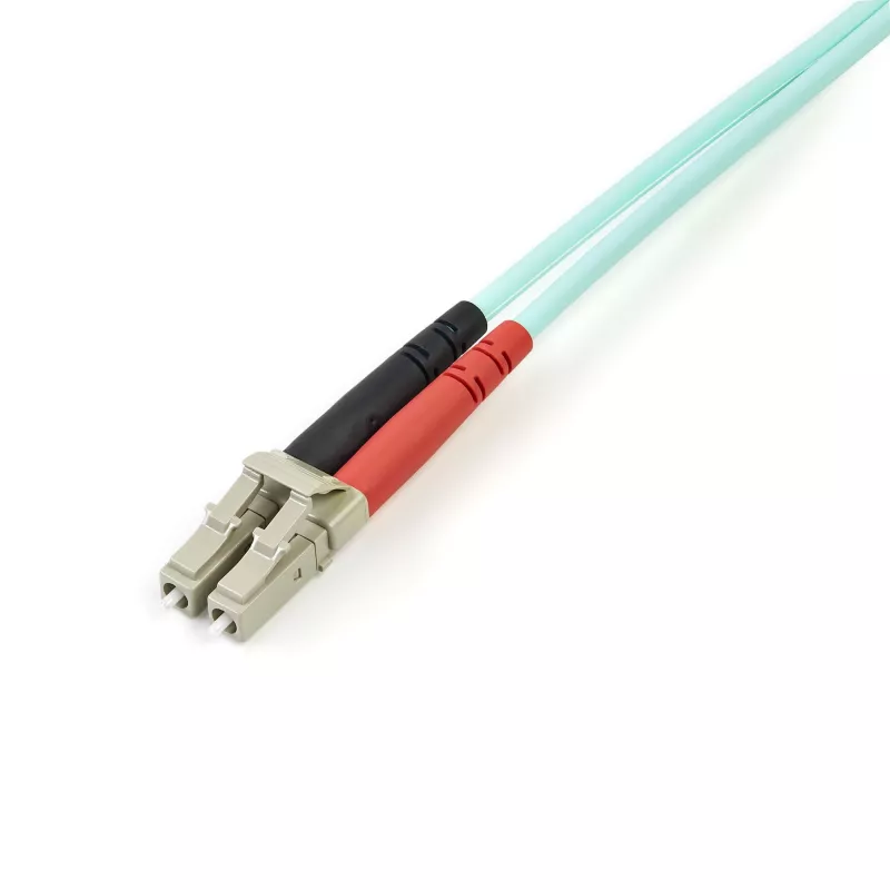 StarTech.com 3 m (10 pėd.) LC/UPC į LC/UPC OM4 daugiaskaidulis šviesolaidinis kabelis, 50/125 µm LOMMF/VCSEL Zipcord pluoštas, 100G, maži įterpimo nuostoliai – LSZH šviesolaidinis jungiamasis laidas