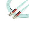 StarTech.com 3 m (10 pėd.) LC/UPC į LC/UPC OM4 daugiaskaidulis šviesolaidinis kabelis, 50/125 µm LOMMF/VCSEL Zipcord pluoštas, 100G, maži įterpimo nuostoliai – LSZH šviesolaidinis jungiamasis laidas