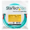 StarTech.com 5 m (16,4 pėdos) LC/UPC į LC/UPC OM4 daugiamodis šviesolaidinis kabelis, 50/125 µm LOMMF/VCSEL Zipcord pluoštas, 100G, maži įterpimo nuostoliai – LSZH šviesolaidinis džemperinis laidas