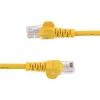 StarTech.com Cat5e Ethernet komutacinis kabelis su nesikabinančiomis RJ45 jungtimis – 7 m, geltonas