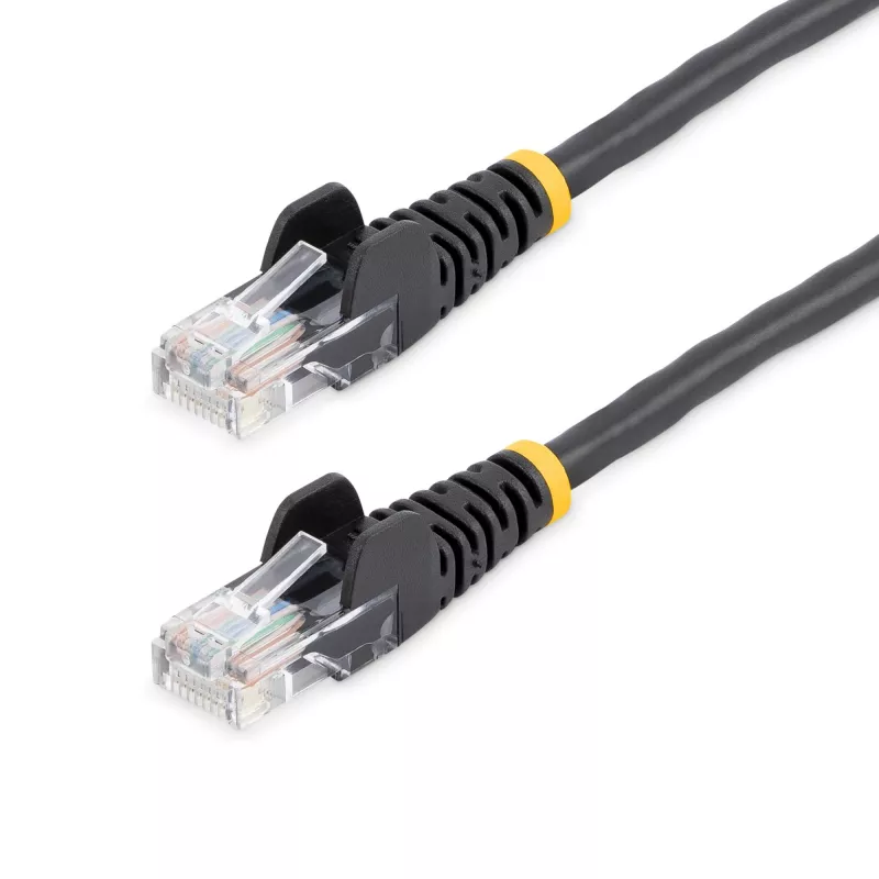 StarTech.com Cat5e eterneto komutacinis kabelis su bekliuvinėmis RJ45 jungtimis - 7 m, juodas