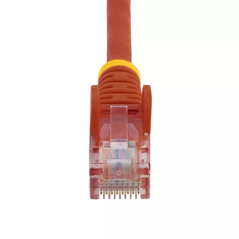 StarTech.com Cat5e Ethernet komutacinis kabelis su Snagless RJ45 Connectors - 10 m, Red