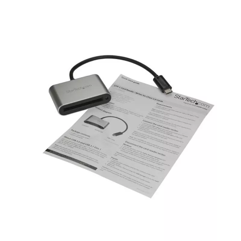 StarTech.com USB 3.0 kortelių skaitytuvas/rašytuvas CFast 2.0 kortelėms - USB-C