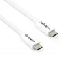 “StarTech.com Thunderbolt 3” laidas - 20 Gbps - 2 m - baltas - suderinamas su “Thunderbolt”, USB ir “DisplayPort”