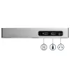 StarTech.com USB 3.0 dokinė stotelė – dviejų monitorių nešiojamojo kompiuterio dokinė stotelė su HDMI ir DVI/VGA vaizdu – 6 prievadų USB 3.1 Gen 1 5 Gbps šakotuvas, GbE, garsas – universali A tipo dokinė stotelė – Windows ir Mac