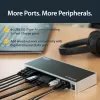 StarTech.com USB 3.0 dokinė stotelė – dviejų monitorių nešiojamojo kompiuterio dokinė stotelė su HDMI ir DVI/VGA vaizdu – 6 prievadų USB 3.1 Gen 1 5 Gbps šakotuvas, GbE, garsas – universali A tipo dokinė stotelė – Windows ir Mac