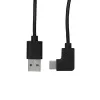 StarTech.com USB-A į USB-C kabelis – kampinis – V/V – 1 m (3 pėd.) – USB 2.0