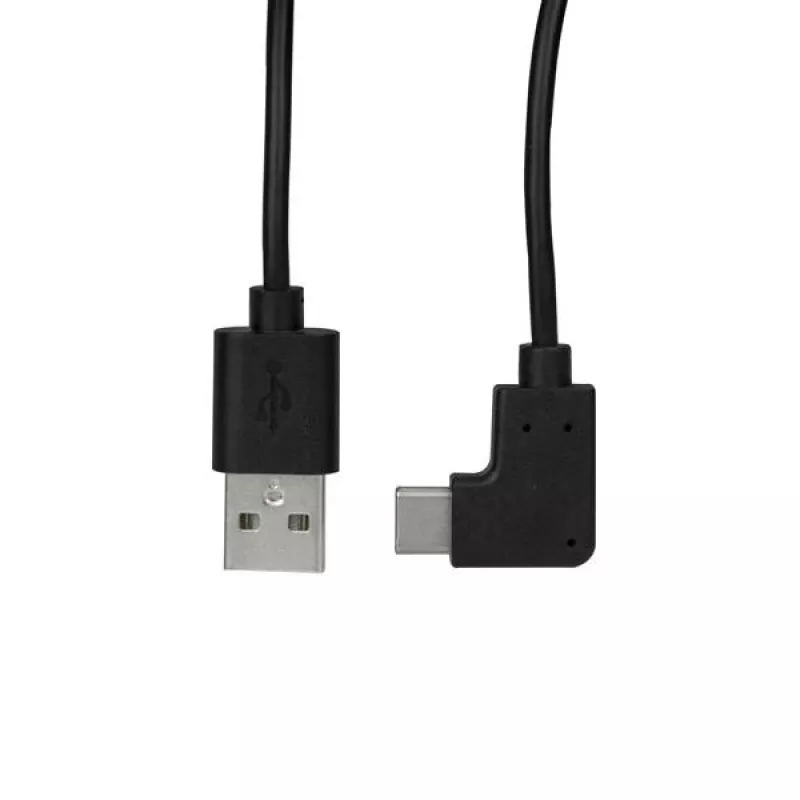 StarTech.com USB-A į USB-C kabelis – kampinis – V/V – 1 m (3 pėd.) – USB 2.0