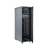 StarTech.com 4 stulpų 42U serverių spinta, 19 colių duomenų spinta kompiuterinei / AV / IT įrangai montuoti, serverių korpusas su ratukais, pilno dydžio pramoninė tinklo įrangos spinta
