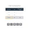 StarTech.com USB-C į DisplayPort adapteris su maitinimo tiekimu – 4K 60 Hz HBR2 – USB Type-C į DP 1.2 monitoriaus vaizdo keitiklis su įkrovimu – 60 W PD pralaidumas – suderinamas su Thunderbolt 3