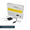 StarTech.com USB-C į DisplayPort adapteris su maitinimo tiekimu – 4K 60 Hz HBR2 – USB Type-C į DP 1.2 monitoriaus vaizdo keitiklis su įkrovimu – 60 W PD pralaidumas – suderinamas su Thunderbolt 3