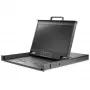 StarTech.com Rackmount KVM Console HD 1080p - Vieno prievado VGA KVM su 17 inch LCD monitoriumi serverių stovui - Pilnai aprūpinta 1U LCD KVM stalčius su laidais ir aparatūra - USB palaikymas - 50 000 val. MTBF