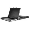 StarTech.com Rackmount KVM Console HD 1080p - Vieno prievado VGA KVM su 17 inch LCD monitoriumi serverių stovui - Pilnai aprūpinta 1U LCD KVM stalčius su laidais ir aparatūra - USB palaikymas - 50 000 val. MTBF