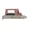„StarTech.com“ U.2 į PCIe adapteris 2,5 colio U.2 NVMe SSD – SFF-8639 – x4 PCI Express 4.0