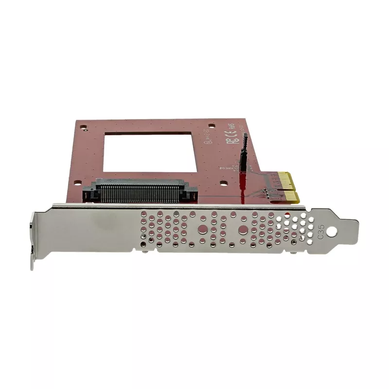 „StarTech.com“ U.2 į PCIe adapteris 2,5 colio U.2 NVMe SSD – SFF-8639 – x4 PCI Express 4.0