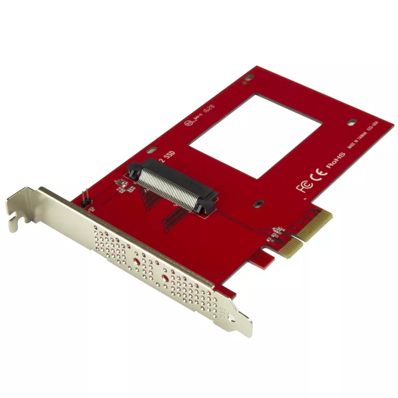 „StarTech.com“ U.2 į PCIe adapteris 2,5 colio U.2 NVMe SSD – SFF-8639 – x4 PCI Express 4.0