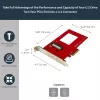 „StarTech.com“ U.2 į PCIe adapteris 2,5 colio U.2 NVMe SSD – SFF-8639 – x4 PCI Express 4.0