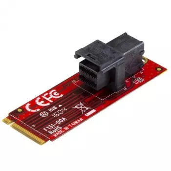 StarTech.com U.2 (SFF-8643) į M.2 PCI Express 3.0 x4 prieglobos adapterio kortelė 2,5” U.2 NVMe SSD