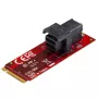 StarTech.com U.2 (SFF-8643) į M.2 PCI Express 3.0 x4 prieglobos adapterio kortelė 2,5” U.2 NVMe SSD