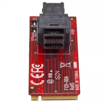 StarTech.com U.2 (SFF-8643) į M.2 PCI Express 3.0 x4 prieglobos adapterio kortelė 2,5” U.2 NVMe SSD