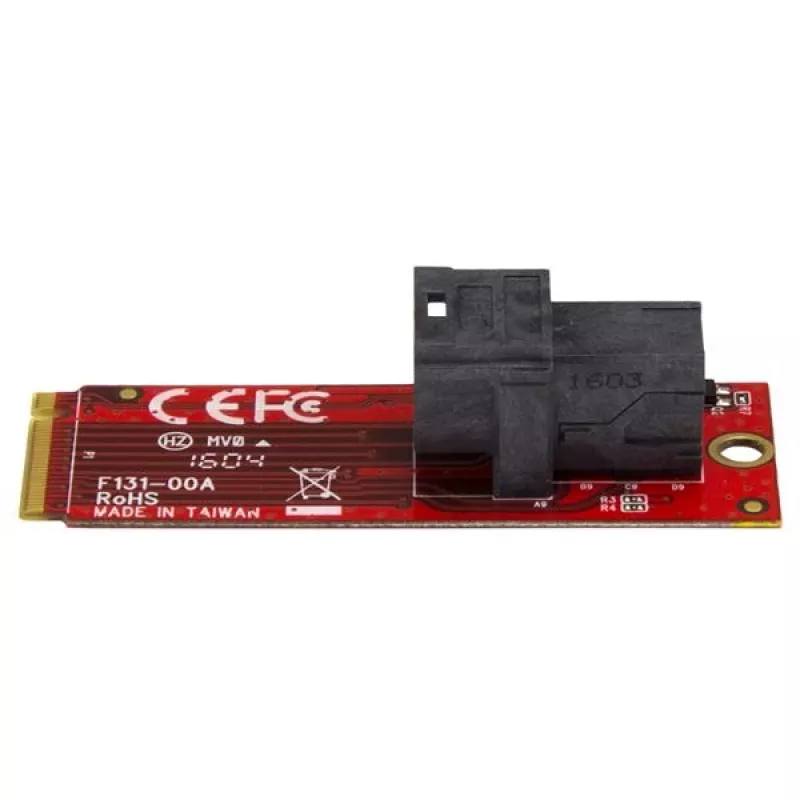 StarTech.com U.2 (SFF-8643) į M.2 PCI Express 3.0 x4 prieglobos adapterio kortelė 2,5” U.2 NVMe SSD