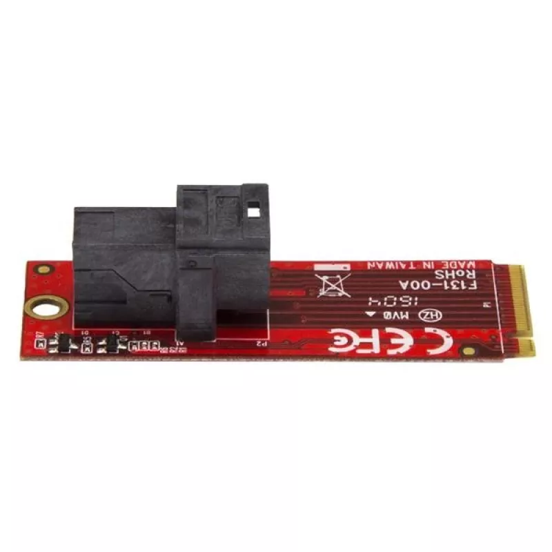 StarTech.com U.2 (SFF-8643) į M.2 PCI Express 3.0 x4 prieglobos adapterio kortelė 2,5” U.2 NVMe SSD