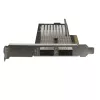 StarTech.com dviejų prievadų 40G QSFP+ tinklo plokštė – Intel XL710 atviro QSFP+ konverguotas adapteris – PCIe 40 Gigabit Ethernet serverio NIC – 40GbE šviesolaidinė LAN plokštė – Dell PowerEdge HPE ProLiant