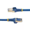 “StarTech.com” 3 m CAT6a eterneto kabelis - 10 gigabitų ekranuotas nesikabinantis RJ45 100 W PoE komutacinis kabelis - 10GbE STP tinklo kabelis su įtempimo sumažinimu - mėlynas, individualiai tikrintas / laidai sertifikuoti UL / TIA