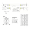 “StarTech.com” 3 m CAT6a eterneto kabelis – 10 gigabitų ekranuotas, be užsikabinimų RJ45, 100 W PoE komutacinis kabelis – 10GbE STP tinklo kabelis su įtempimo sumažinimu – žydras, individualiai tikrintas / laidai UL sertifikuoti / TIA