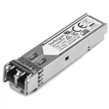 StarTech.com MSA atitinkantis SFP siųstuvo-imtuvo modulis - 1000BASE-ZX~MSA nekoduotas SFP modulis - 1000BASE-ZX - 1GbE vienmodė skaidula (SMF) optinis siųstuvas-imtuvas - 1GE Gigabit Ethernet SFP - LC 70km - 1550nm - DDM