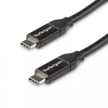 StarTech.com USB-C į USB-C kabelis su 5A PD - M/M - 0,5 m - USB 2.0 - USB-IF sertifikuotas