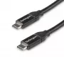 StarTech.com USB-C į USB-C kabelis su 5A PD - M/M - 0,5 m - USB 2.0 - USB-IF sertifikuotas