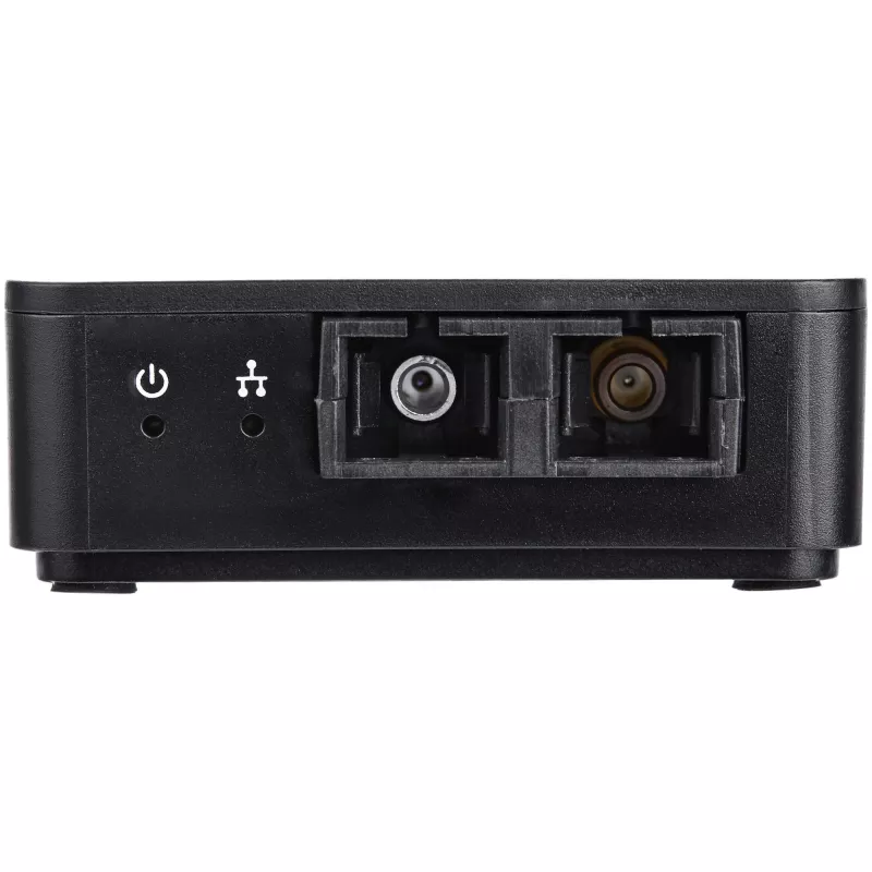 StarTech.com USB į šviesolaidį keitiklis - 100 Mbps - USB 2.0 į šviesolaidžio tinklo adapteris - 100Base-FX SC moteriškas dvipusis daugiamodis šviesolaidis / MMF suderinamas - 2 km - kompaktiškas USB į šviesolaidį LAN